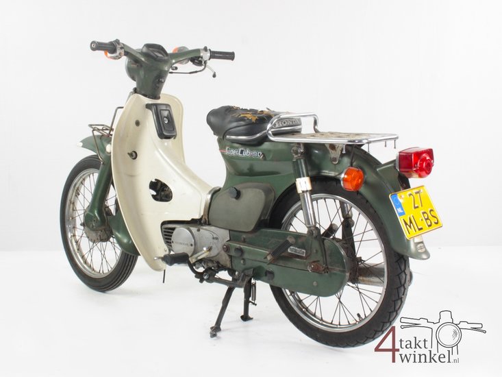 SOLD! Honda C90 K1 Japanese, 51468 km, green, with papers 