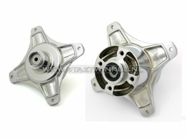 Hub Dax set front &amp; rear, chrome plated