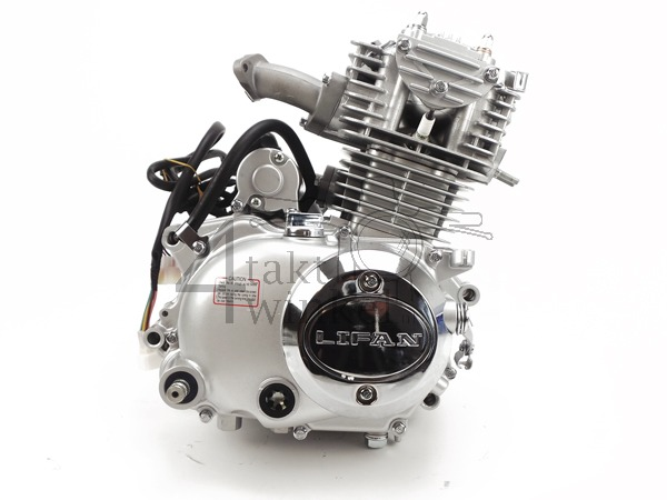 Motor, 50 ccm, manuelle Kupplung, Lifan, (MASH) 4-Gang-Vertikalzylinder,  mit Anlasser, schwarz 