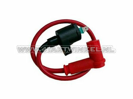 Ignition coil universal 12v CDI, red