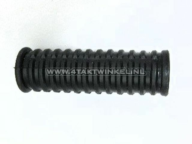 Footpeg rubber, for fixed rear scooters, round, original Honda