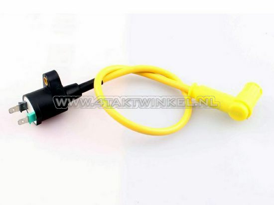 Ignition coil universal 12v CDI, yellow