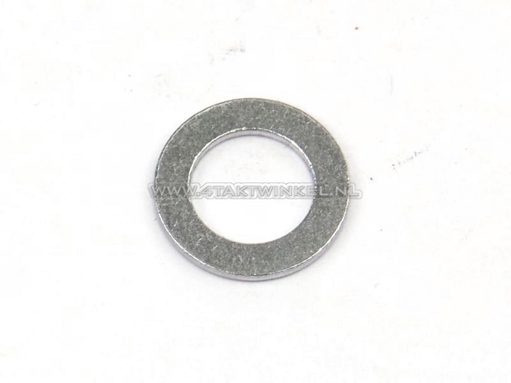 Gasket, aluminum ring, 8mm, for camshaft chain guide pin