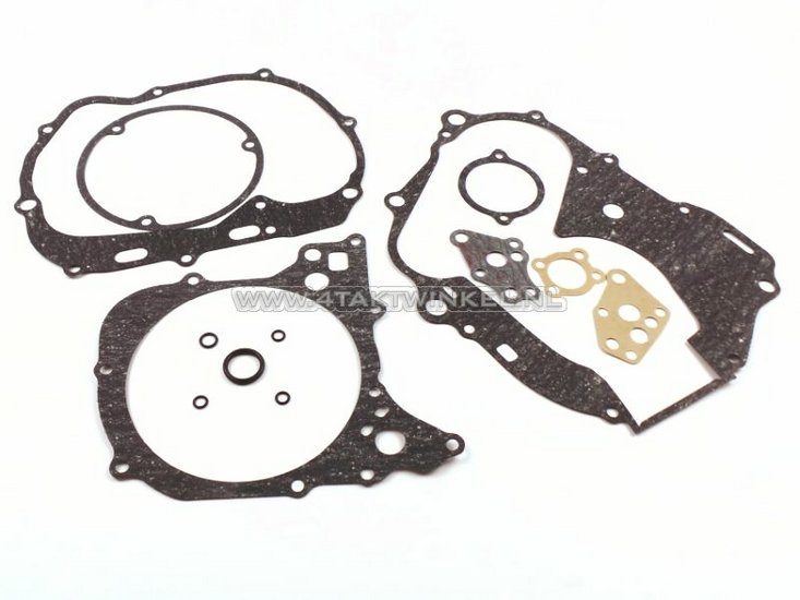 Gasket set B, engine base, C90 OT, original Honda