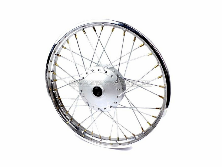 Wheel complete, front wheel, 17&quot;, fits C50 NT, CD50s Benly