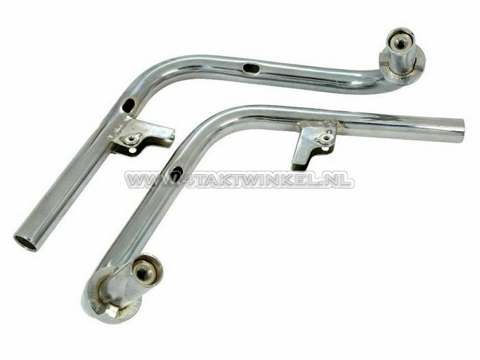 Handlebar, set, chrome, fits Dax, Monkey OT