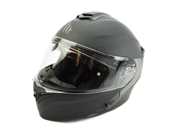 Helmet MT, Storm SV, Matt Black, Sizes S to XXL