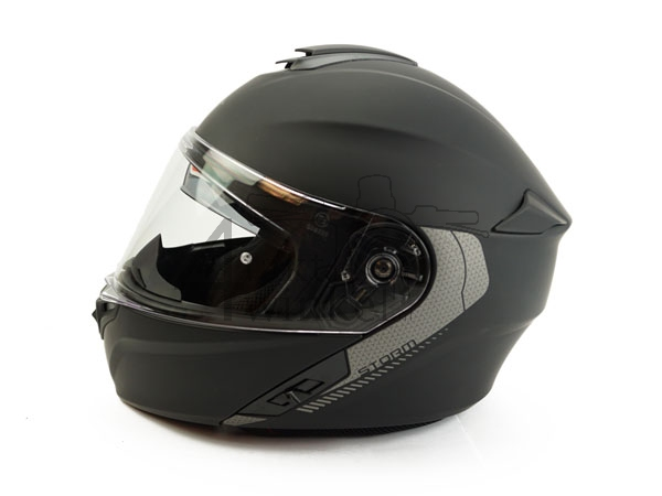 Helmet MT, Storm SV, Matt Black, Sizes S to XXL