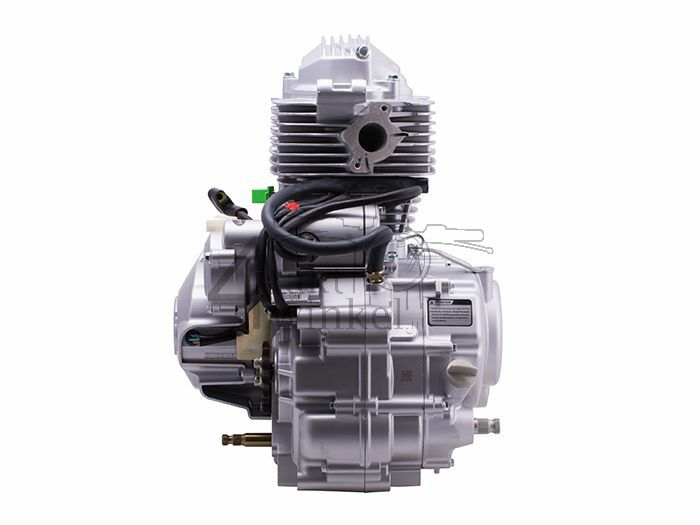 Engine, 150cc, manual clutch, 5-speed, standing cylinder