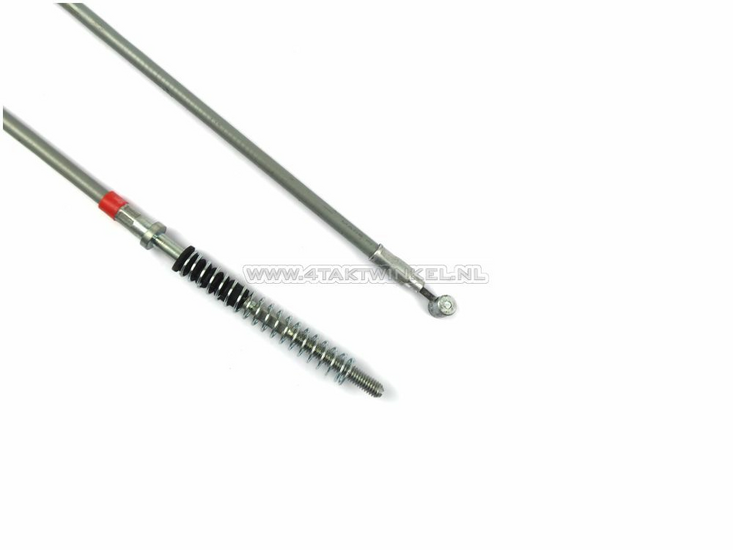 Brake cable PC50, rear brake, gray, original Honda