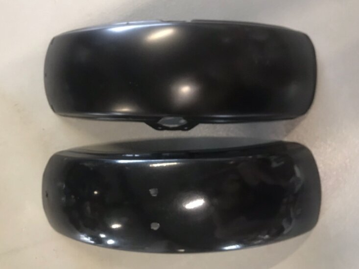 Mudguard set, Dax NT replica ab23 black 2nd chance product