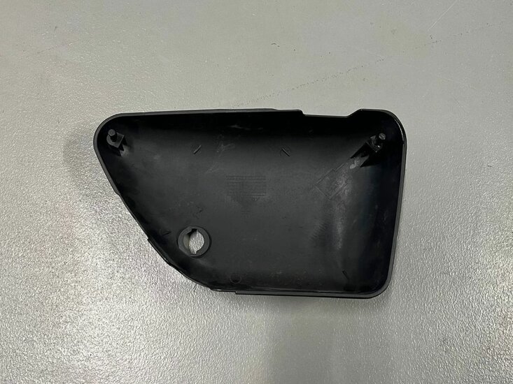 side cover, left (black/red), Hanway / Agm cafe racer, used product