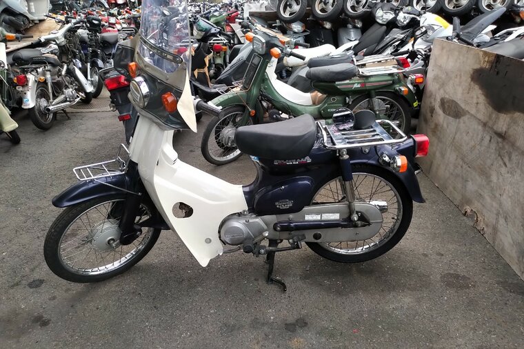 EXPECTED: Honda C50 NT Japanese, Purple, 5191 km