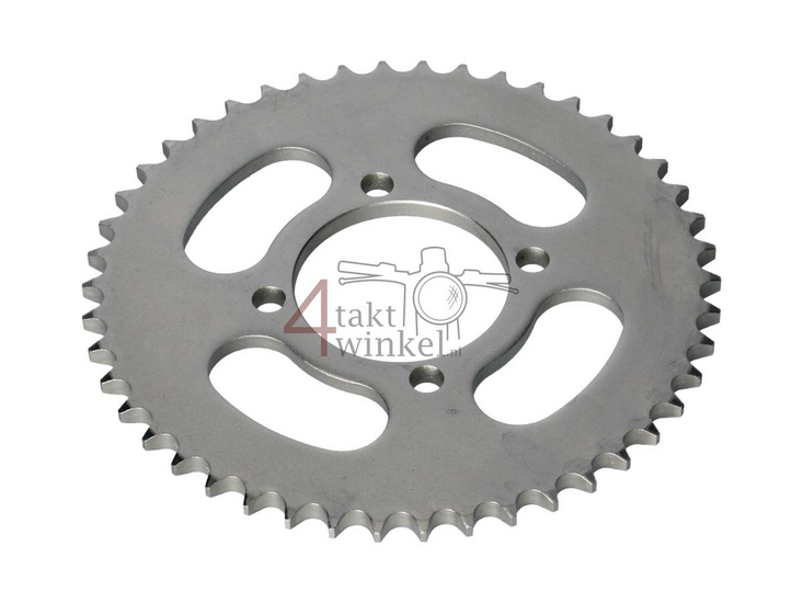 Rear sprocket Hanway RAW50, Skyteam Classic, AGM cafe racer, 46 teeth, 428