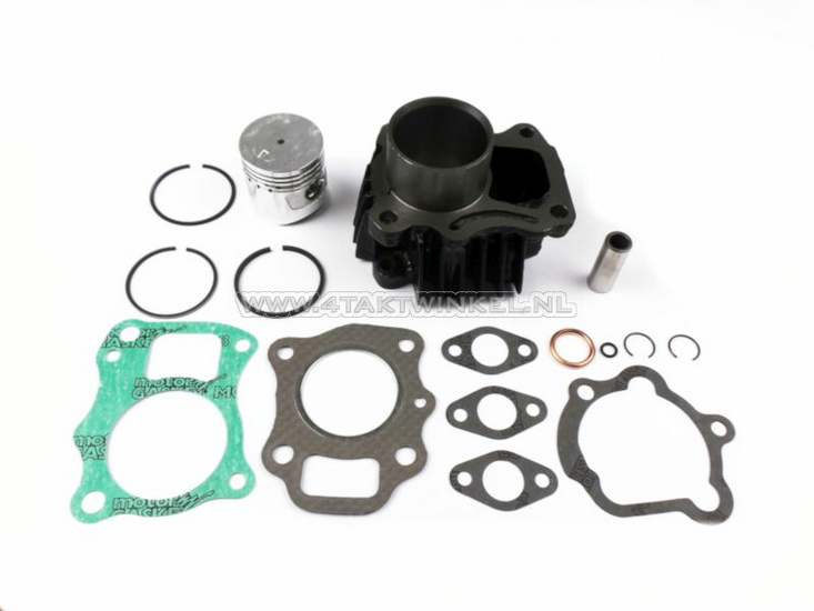 Cylinder kit, with piston &amp; gasket 50cc, PC50, Novio, Amigo