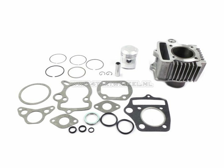 Cylinder kit, with piston &amp; gasket 70cc, OT70 head 49cc op. aluminum