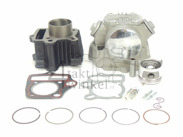 Cylinder kit, with piston &amp; gasket &amp; cylinder head 70cc, Honda NT, AGM, Hanway, Skyteam, etc.