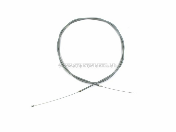 Clutch cable, universal, inner cable &amp; outer cable, gray