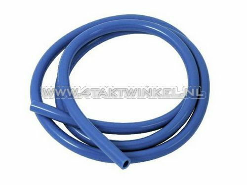 Fuel hose, 5mm - 8mm, blue, per meter