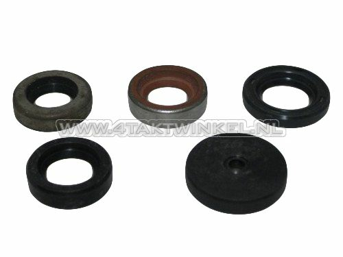 Oil seal set PC50, PS50, overhead camshaft model, 5 pieces