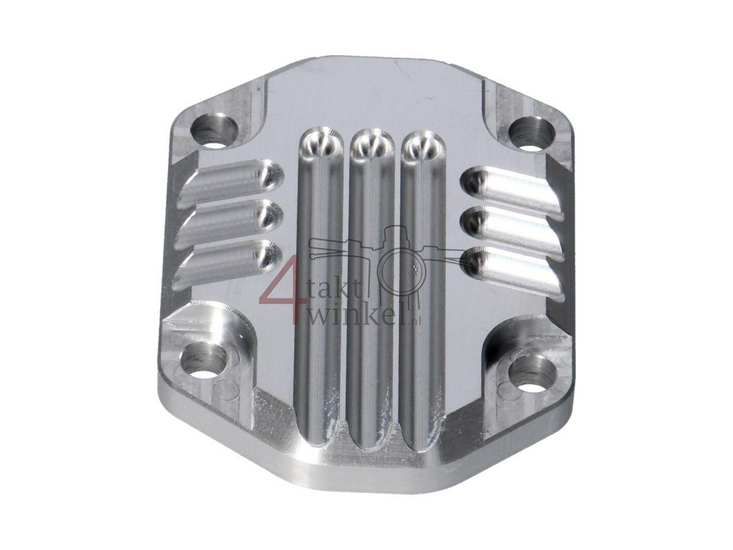 Cylinder head cover, cover upper rectangle, Posh, Aluminium