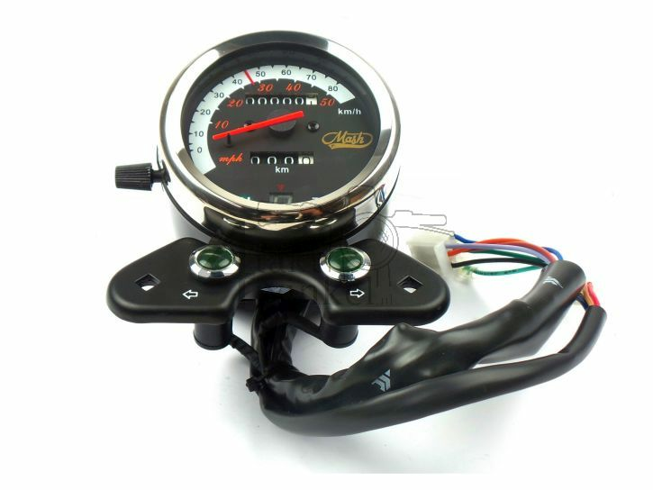 SPEEDOMETER ASSY, 80KM / H, Euro3, OEM Mash part