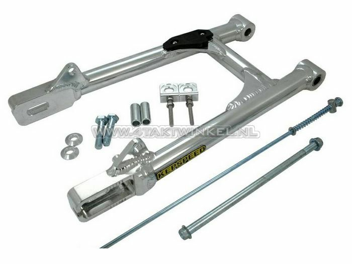 Swingarm Monkey aluminum, Kepspeed, round, length: + 16cm