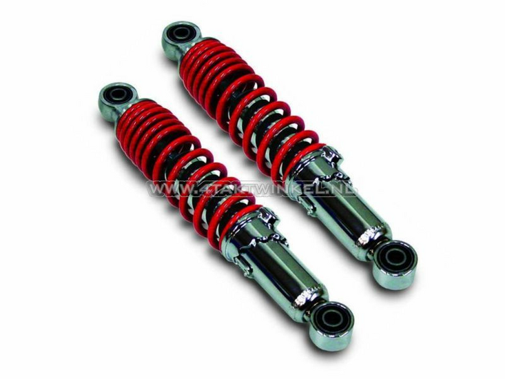 Shock absorber set 330mm Takegawa 10-12 red