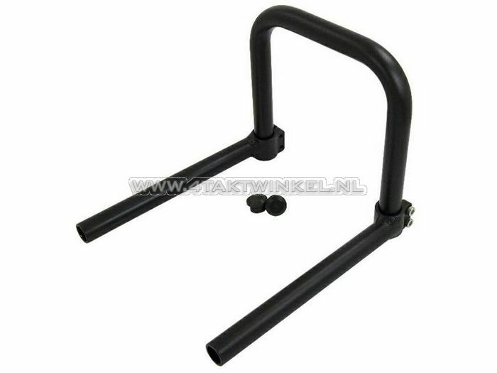 Handlebar universal, aluminum, adjustable, black, kepspeed