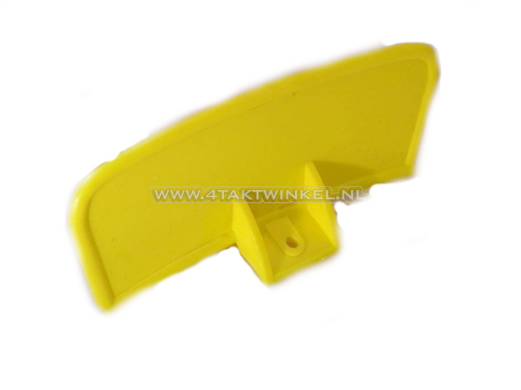 Mudguard plate moped yellow, original Honda