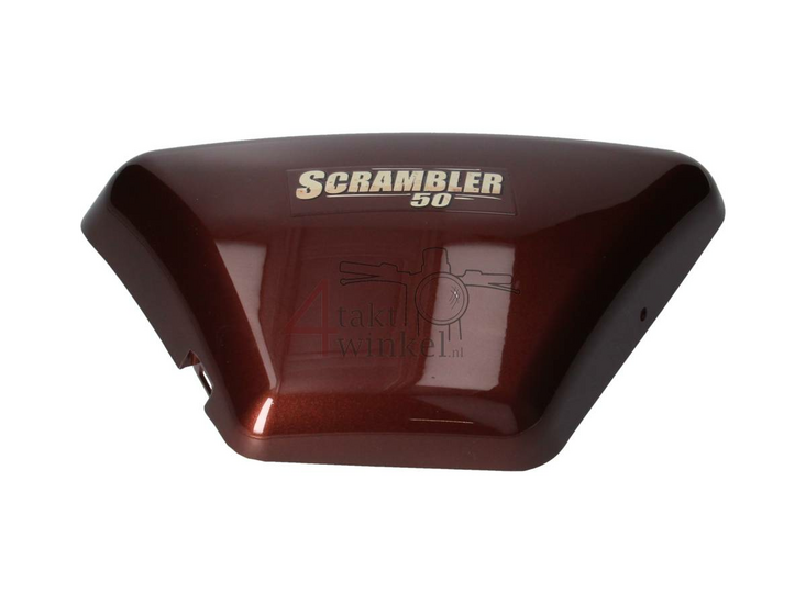 Side cover, Mash Scrambler, brown, left