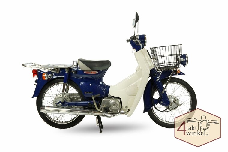 SOLD! Honda C50 Press Cub Japanese, Blue, 17308 km