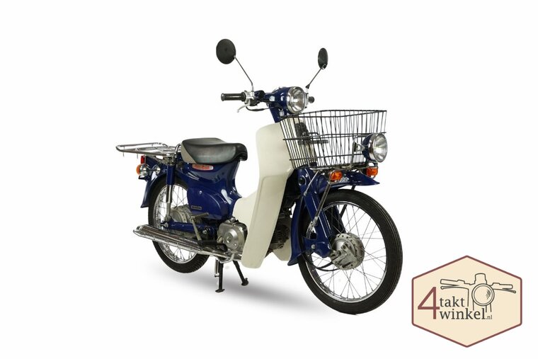 SOLD! Honda C50 Press Cub Japanese, Blue, 17308 km