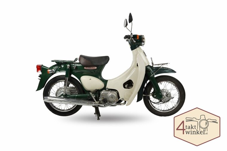 Honda C50 Little Cub, Japanese, Green, 3342 km