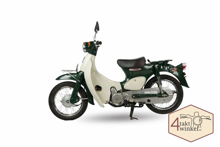 Honda C50 Little Cub, Japanese, Green, 3342 km