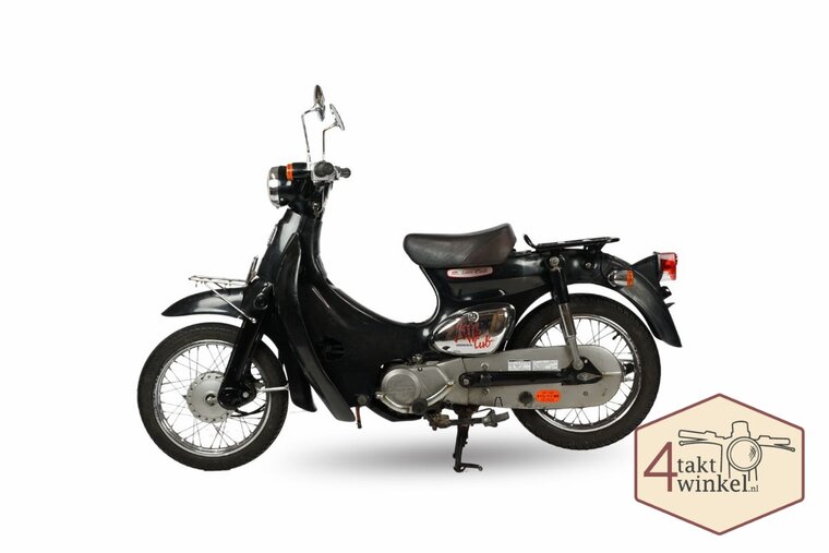 Honda C50 Little Cub, Japanese, Black, 5884 km