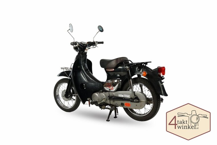 Honda C50 Little Cub, Japanese, Black, 5884 km