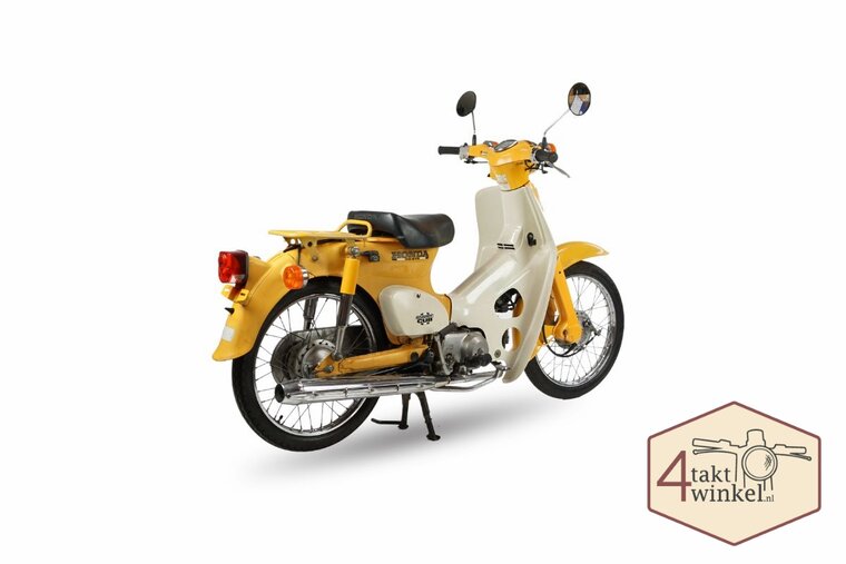 Honda C50 NT Japanese, Yellow, 4358 km, with Dutch papers