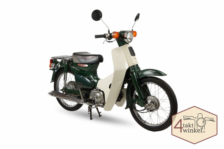 SOLD ! Honda C50 NT, Japanese, Green, 4442 km, with Dutch papers