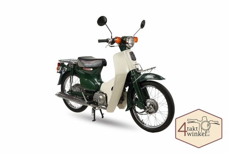 Honda C50 NT, Japanese, Green, 11148 km, with Dutch papers