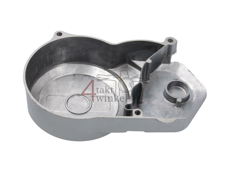Ignition cover CDI universal, silver, short, 2nd chance product