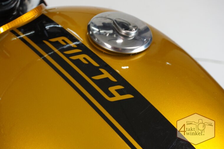 Mash Fifty, 50cc, yellow, Euro 5, 2025, 2337km