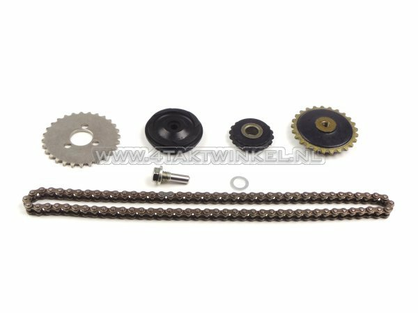 Timing set, for replacement engines, complete