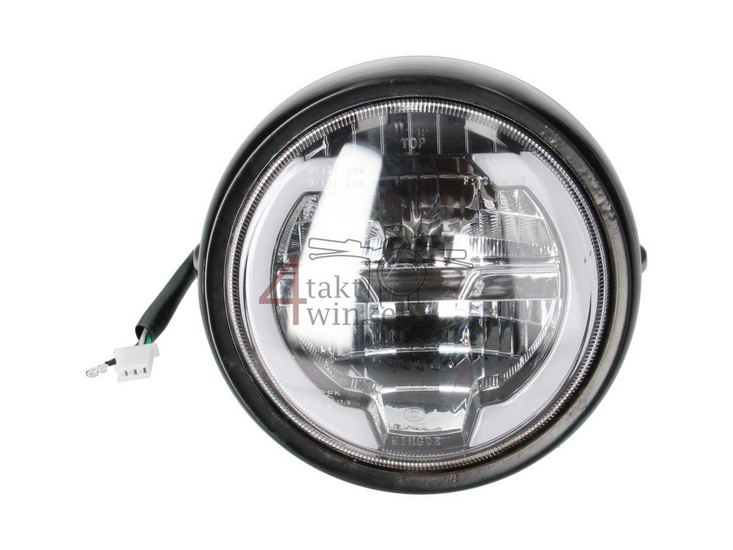 Headlight unit, LED, Black, Mash fifty Euro5 used product