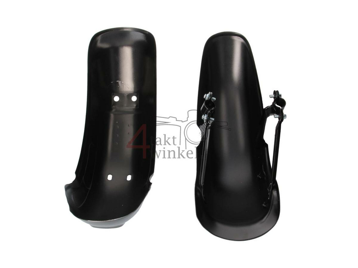 Mudguard set, Dax, Chaly, helmets, chrome 2nd chance product