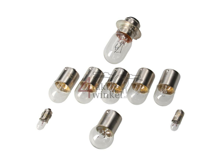 Lamp set, C50h, 6 volt