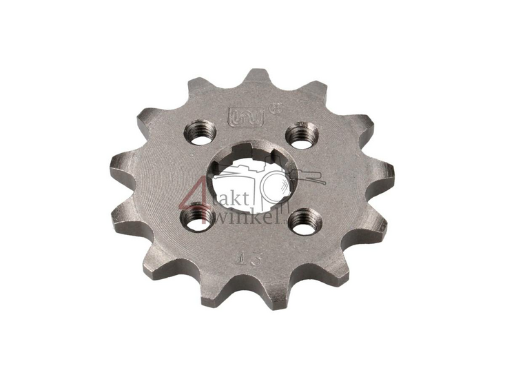 Front sprocket, 420 chain, 17mm shaft, 13, fits SS50, C50, Dax