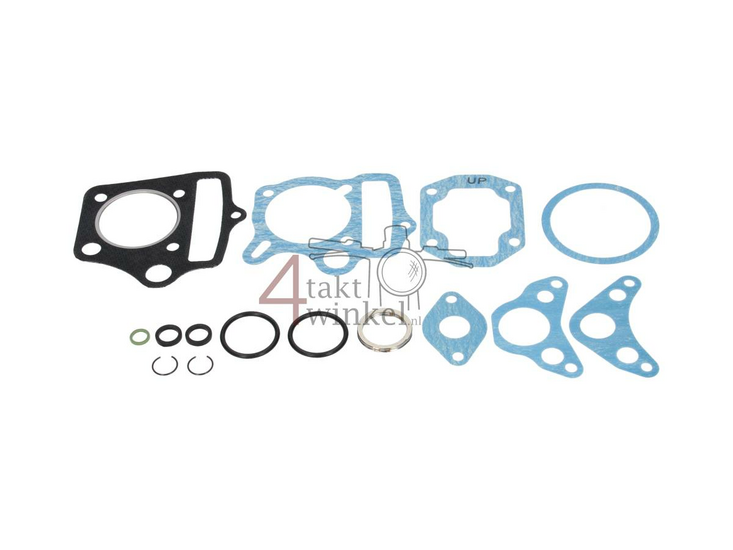 Gasket set A, head &amp; cylinder, 70cc, Kitaco, fits SS50, C50, Dax