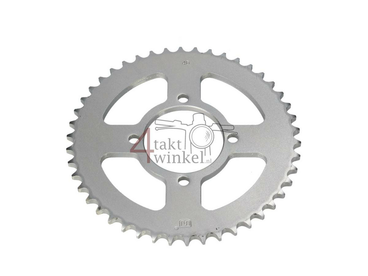 Rear sprocket Hanway RAW50, Skyteam Classic, AGM cafe racer, 46 teeth, 428