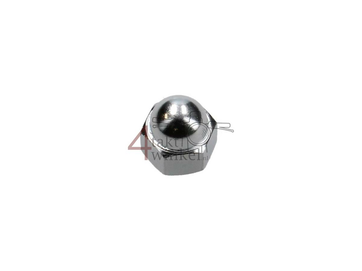 Nut cap m10 x 1.25 chrome, original Honda